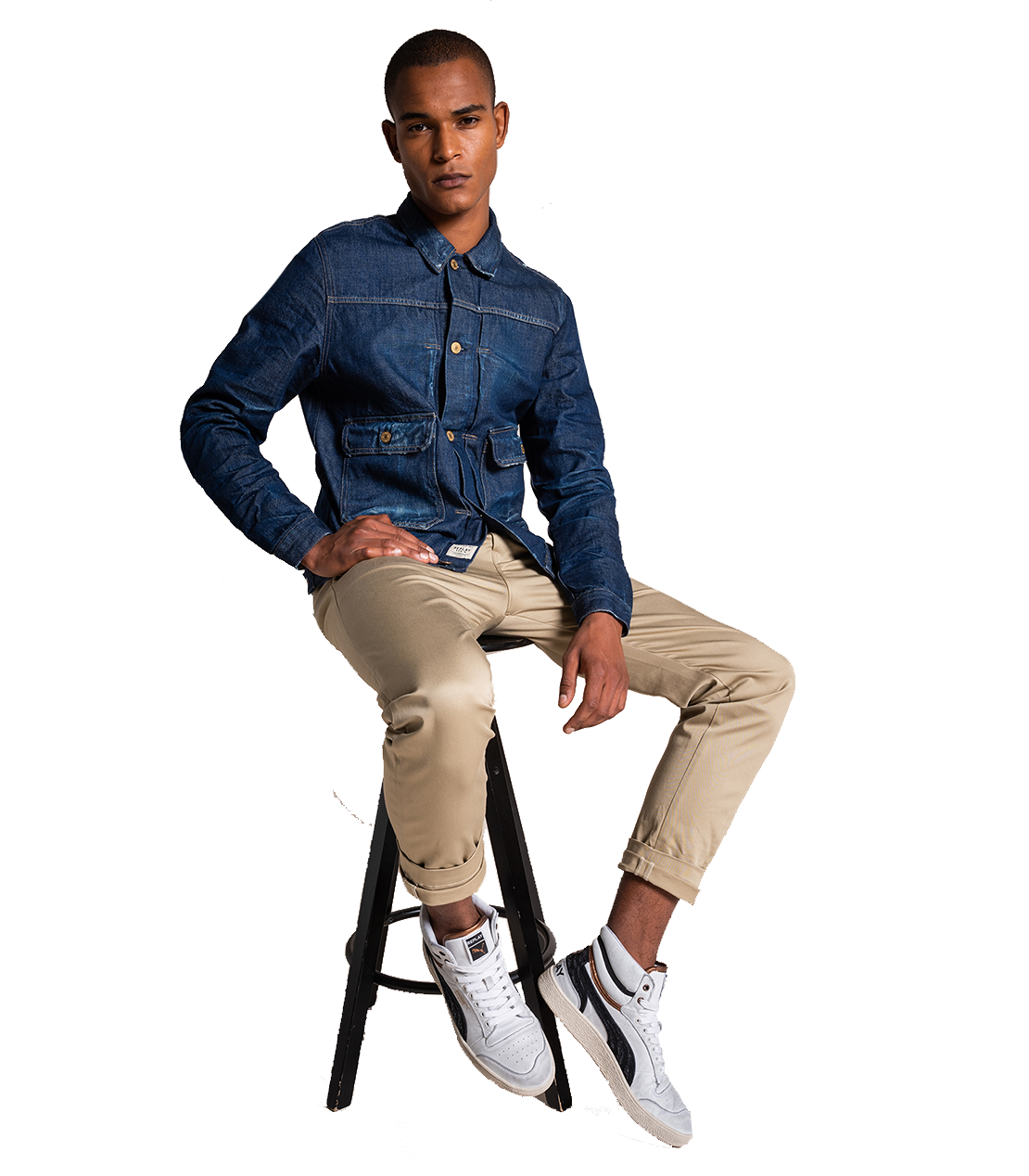 RALPH SAMPSON BY PUMA x REPLAY FOR MEN 詳細画像 WHITE BLACK 6